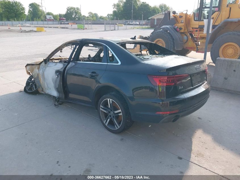 2018 AUDI A4 PREMIUM PLUS - WAUENAF43JN000924