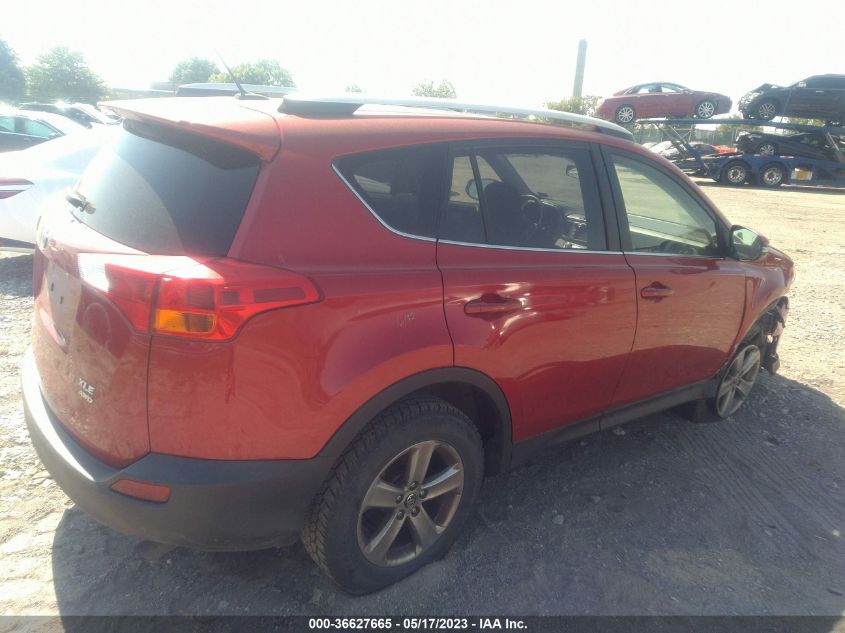 2015 TOYOTA RAV4 XLE - JTMRFREV3FJ042180