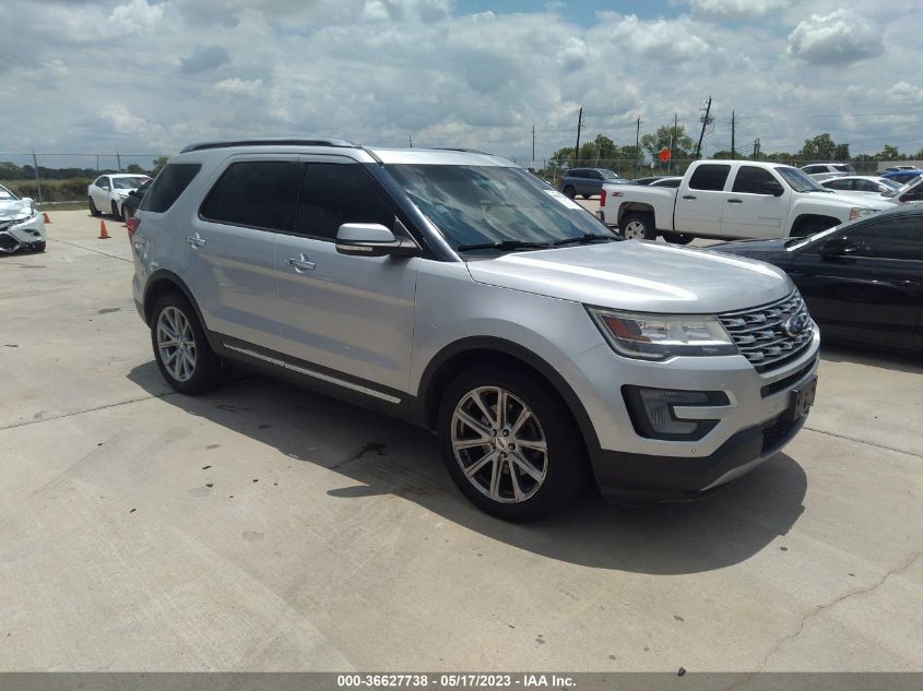 2017 FORD EXPLORER LIMITED - 1FM5K7FH5HGA42555
