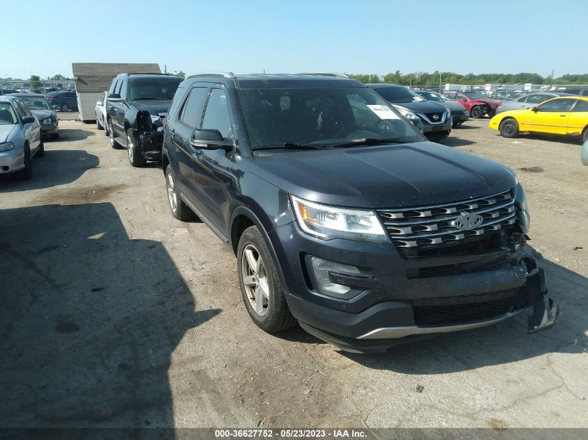 2017 FORD EXPLORER XLT - 1FM5K8D82HGA98008
