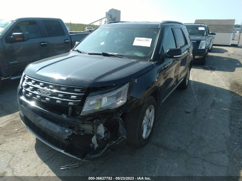 2017 FORD EXPLORER XLT - 1FM5K8D82HGA98008
