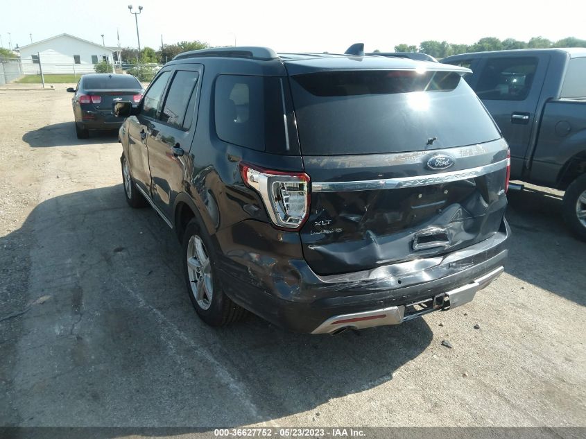 2017 FORD EXPLORER XLT - 1FM5K8D82HGA98008