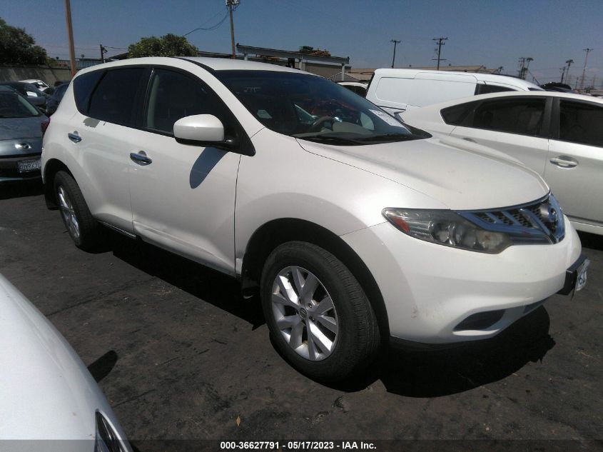 2014 NISSAN MURANO S/SV/SL/LE - JN8AZ1MU4EW415800