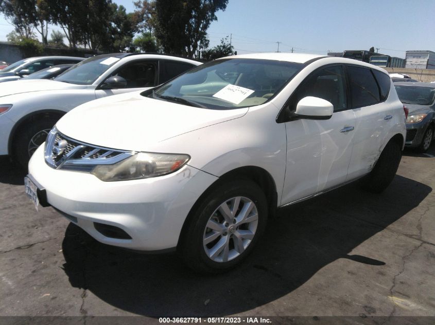 2014 NISSAN MURANO S/SV/SL/LE - JN8AZ1MU4EW415800