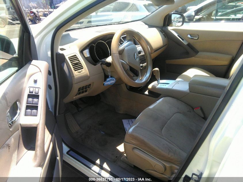 2014 NISSAN MURANO S/SV/SL/LE - JN8AZ1MU4EW415800