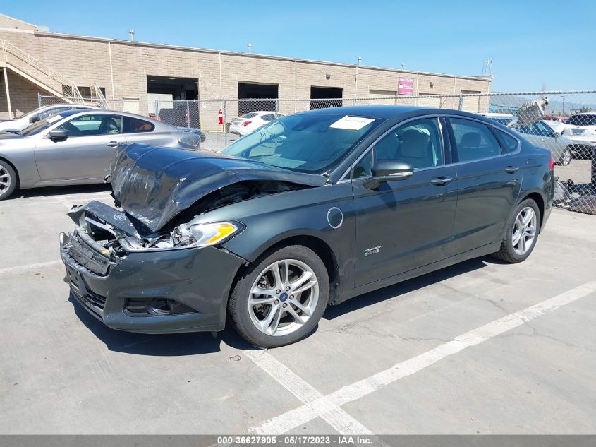 2015 FORD FUSION ENERGI TITANIUM - 3FA6P0SU1FR284615