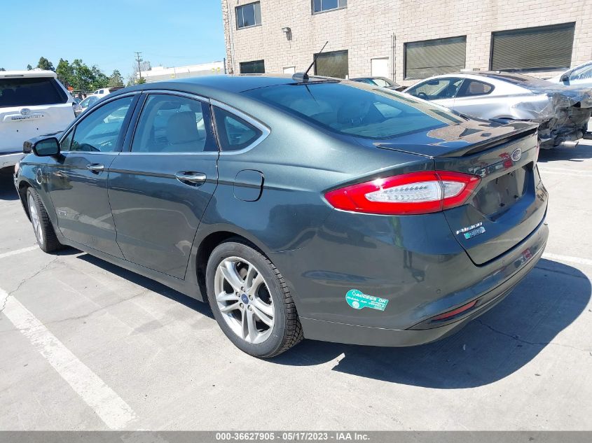 2015 FORD FUSION ENERGI TITANIUM - 3FA6P0SU1FR284615