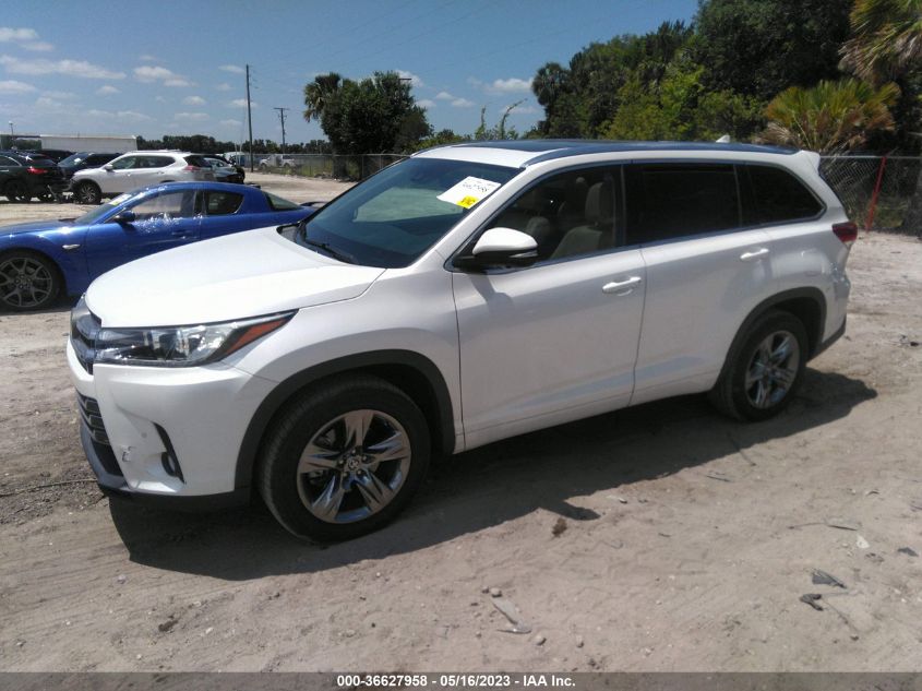2018 TOYOTA HIGHLANDER LIMITED - 5TDYZRFH0JS262741