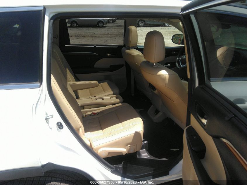 2018 TOYOTA HIGHLANDER LIMITED - 5TDYZRFH0JS262741
