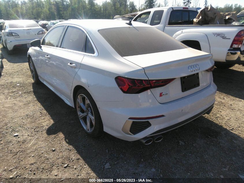 2023 AUDI S3 PREMIUM PLUS - WAUH3DGY3PA033914