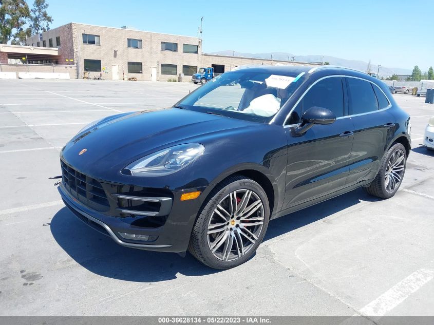2017 PORSCHE MACAN TURBO - WP1AF2A53HLB60942
