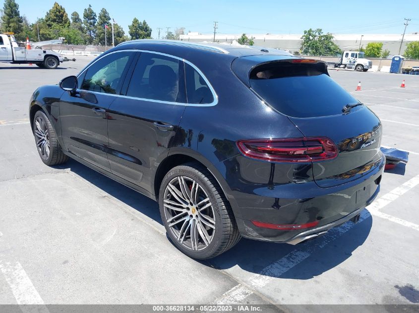2017 PORSCHE MACAN TURBO - WP1AF2A53HLB60942