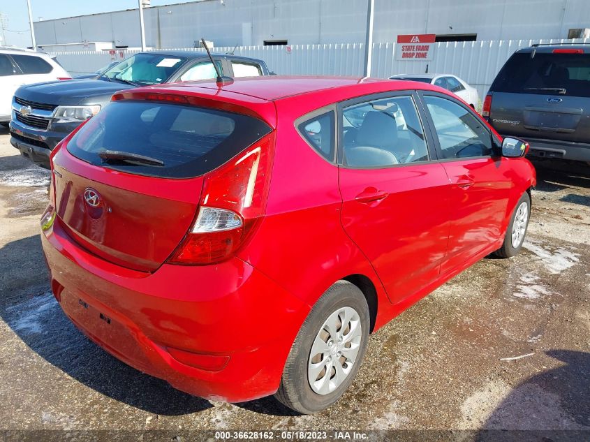 2016 HYUNDAI ACCENT SE - KMHCT5AE5GU257570