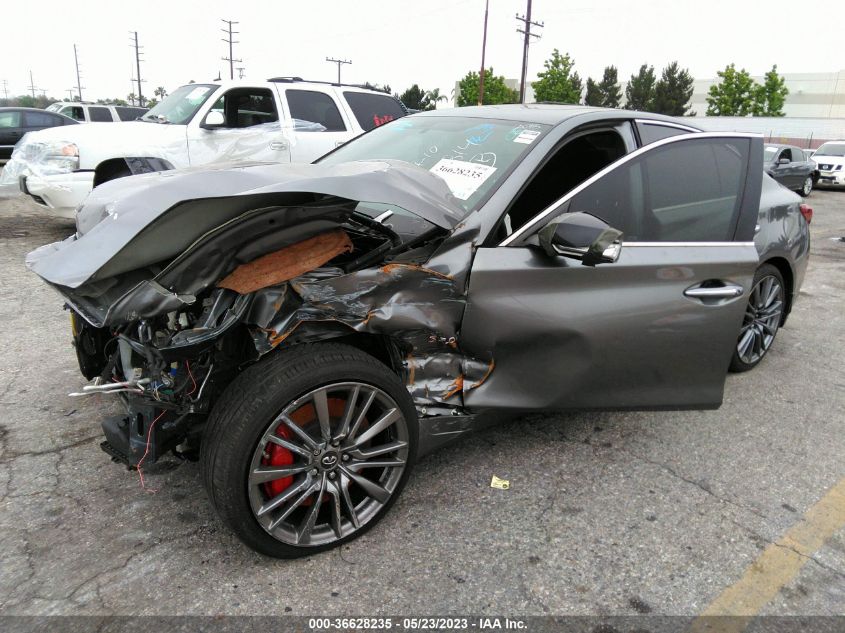 2018 INFINITI Q50 RED SPORT 400 - JN1FV7APXJM460814