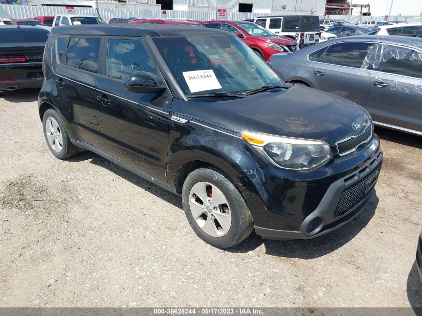 2015 KIA SOUL BASE - KNDJN2A20F7779739