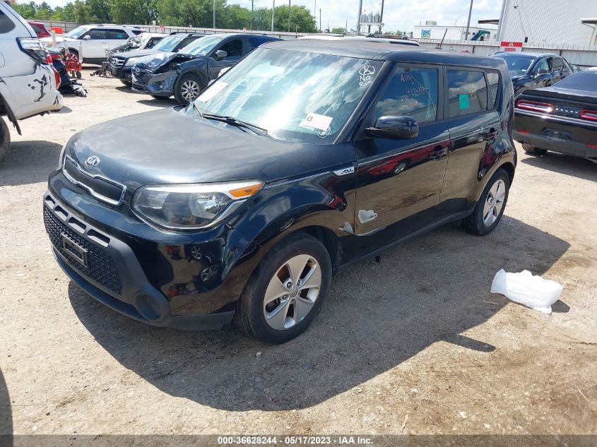 2015 KIA SOUL BASE - KNDJN2A20F7779739