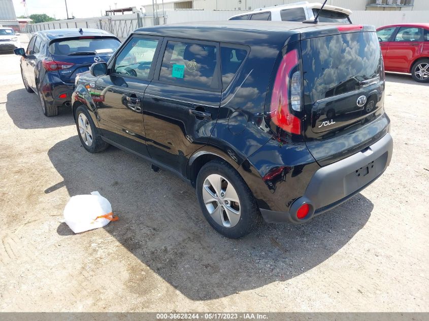 2015 KIA SOUL BASE - KNDJN2A20F7779739