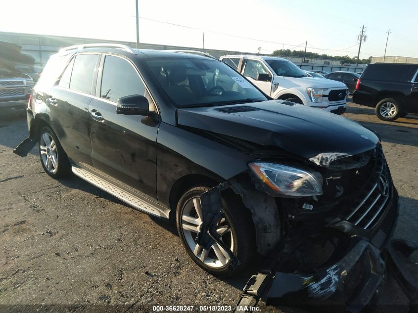 2015 MERCEDES-BENZ M-CLASS ML 350 - 4JGDA5JB1FA482245