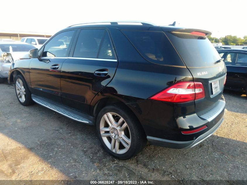 2015 MERCEDES-BENZ M-CLASS ML 350 - 4JGDA5JB1FA482245