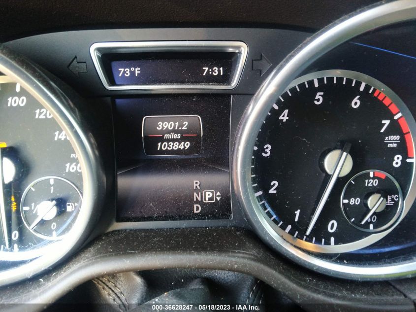2015 MERCEDES-BENZ M-CLASS ML 350 - 4JGDA5JB1FA482245