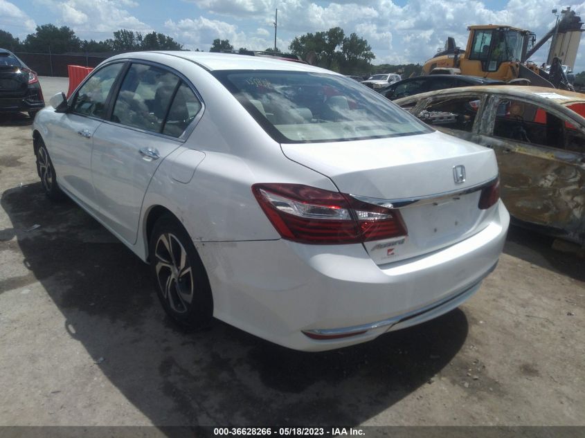 2017 HONDA ACCORD SEDAN LX - 1HGCR2F33HA144004