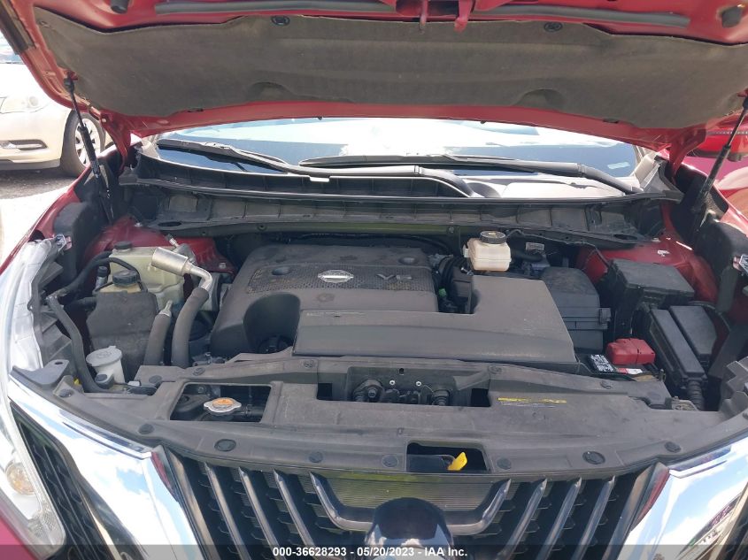 2017 NISSAN MURANO SL - 5N1AZ2MG4HN180901