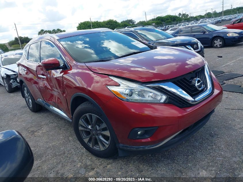 2017 NISSAN MURANO SL - 5N1AZ2MG4HN180901