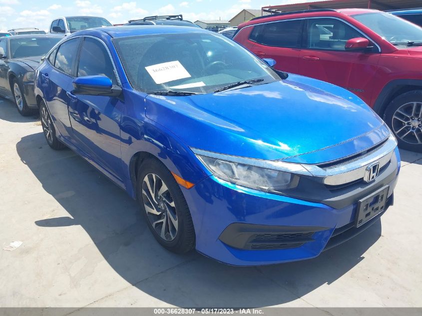 2017 HONDA CIVIC SEDAN EX - 19XFC2F70HE052216