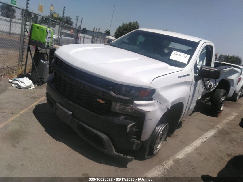 2020 CHEVROLET SILVERADO 1500 WORK TRUCK - 3GCNWAEH7LG113081