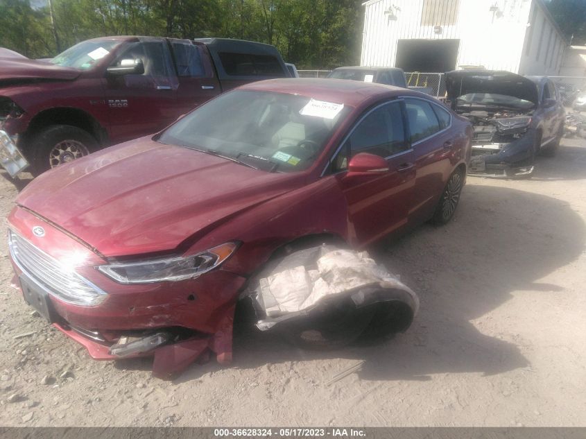 2017 FORD FUSION SE - 3FA6P0T98HR261703