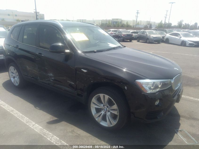 2016 BMW X3 XDRIVE35I - 5UXWX7C59G0S15312