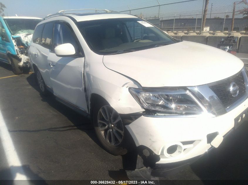 2013 NISSAN PATHFINDER SL - 5N1AR2MM0DC612248
