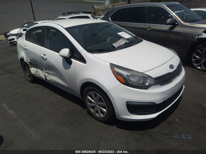 2016 KIA RIO LX - KNADM4A3XG6576320