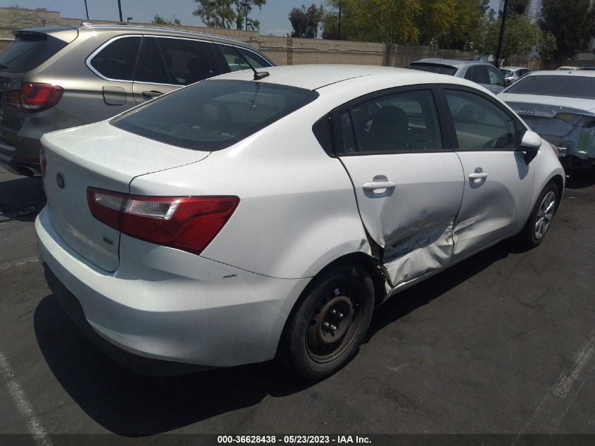 2016 KIA RIO LX - KNADM4A3XG6576320