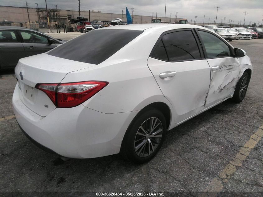 2016 TOYOTA COROLLA L/LE/S/S PLUS/LE PLUS - 5YFBURHE2GP495433