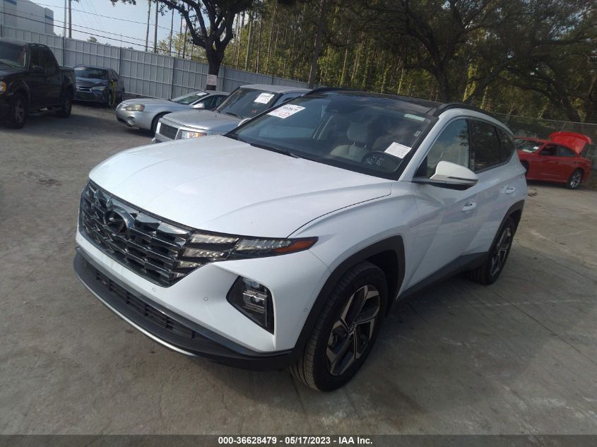 2022 HYUNDAI TUCSON HYBRID LIMITED - KM8JECA16NU046281