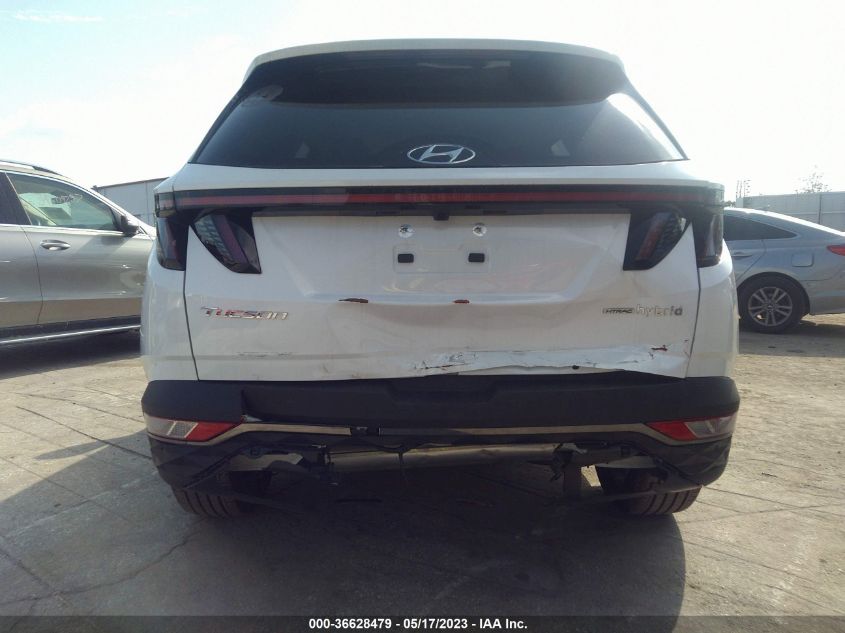 2022 HYUNDAI TUCSON HYBRID LIMITED - KM8JECA16NU046281
