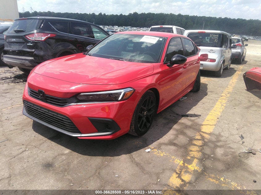 VIN 2HGFE2F55NH512402 2022 HONDA CIVIC SEDAN SPORT