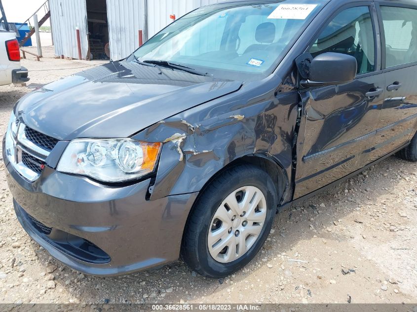 2015 DODGE GRAND CARAVAN AMERICAN VALUE PKG - 2C4RDGBGXFR576675