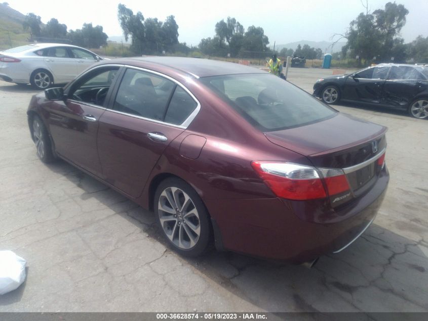 2014 HONDA ACCORD SEDAN SPORT - 1HGCR2F56EA062958