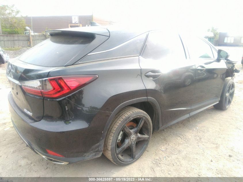 2022 LEXUS RX RX 350 F SPORT HANDLING - 2T2YZMDA8NC352299