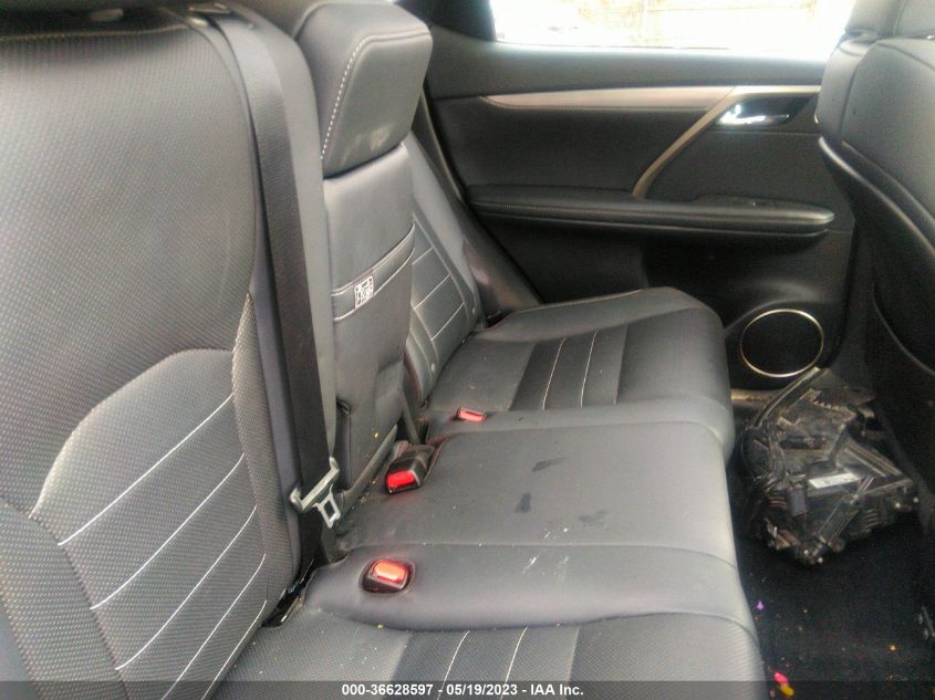 2022 LEXUS RX RX 350 F SPORT HANDLING - 2T2YZMDA8NC352299