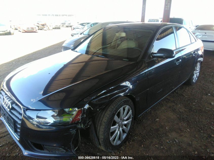 2013 AUDI A4 PREMIUM - WAUBFAFL9DN013026