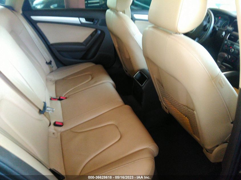 2013 AUDI A4 PREMIUM - WAUBFAFL9DN013026