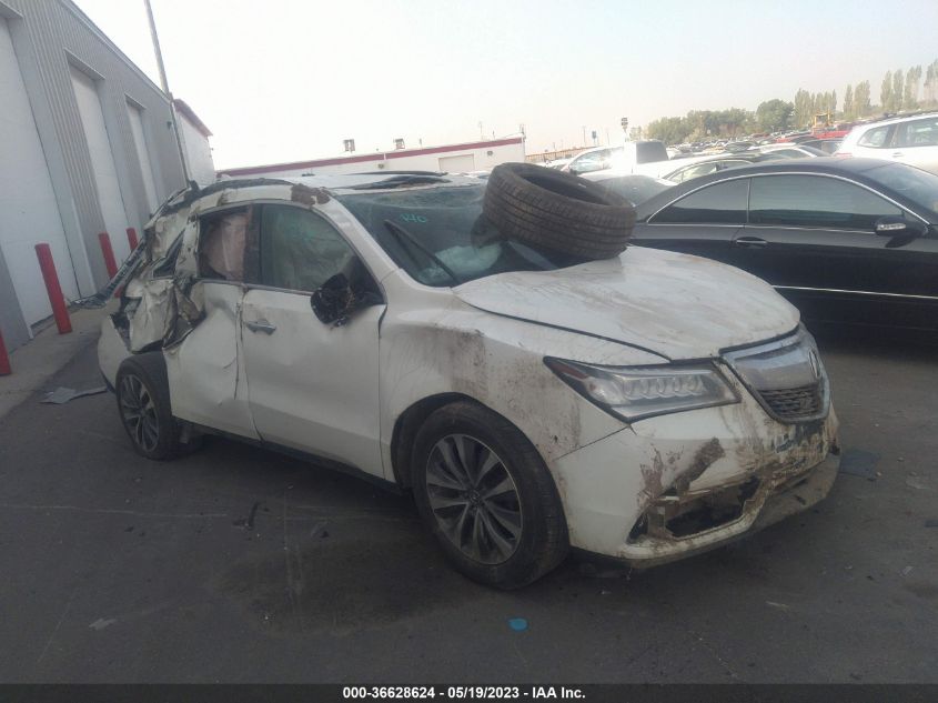 2014 ACURA MDX - 5FRYD4H2XEB029842