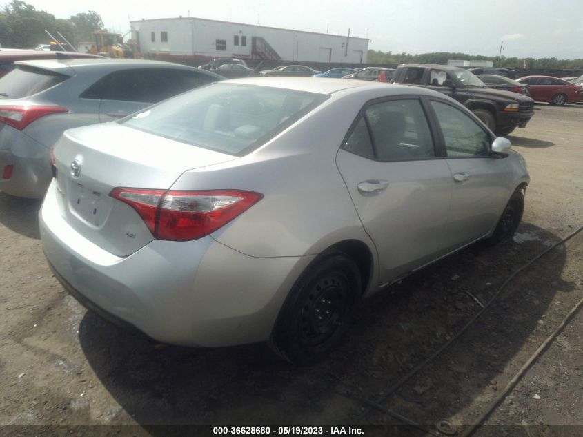 2014 TOYOTA COROLLA L/LE/S/S PLUS/LE PLUS - 5YFBURHE4EP121225