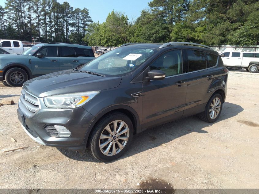 2017 FORD ESCAPE TITANIUM - 1FMCU0J90HUA26225