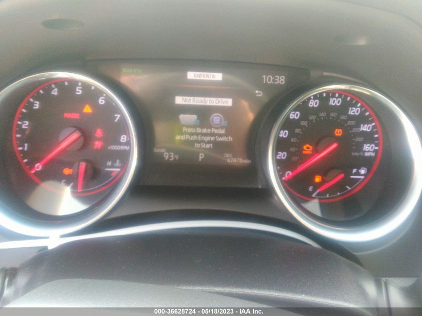 2019 TOYOTA CAMRY XSE - 4T1B61HK5KU174916