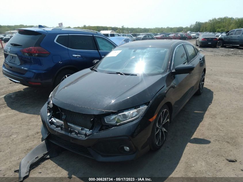 2018 HONDA CIVIC SI SEDAN 2HGFC1E57JH710474