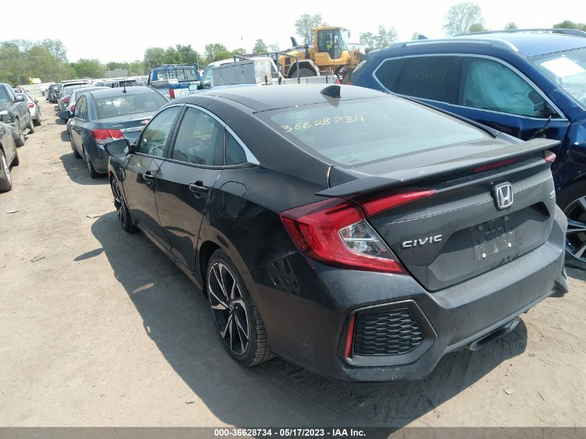 2018 HONDA CIVIC SI SEDAN 2HGFC1E57JH710474